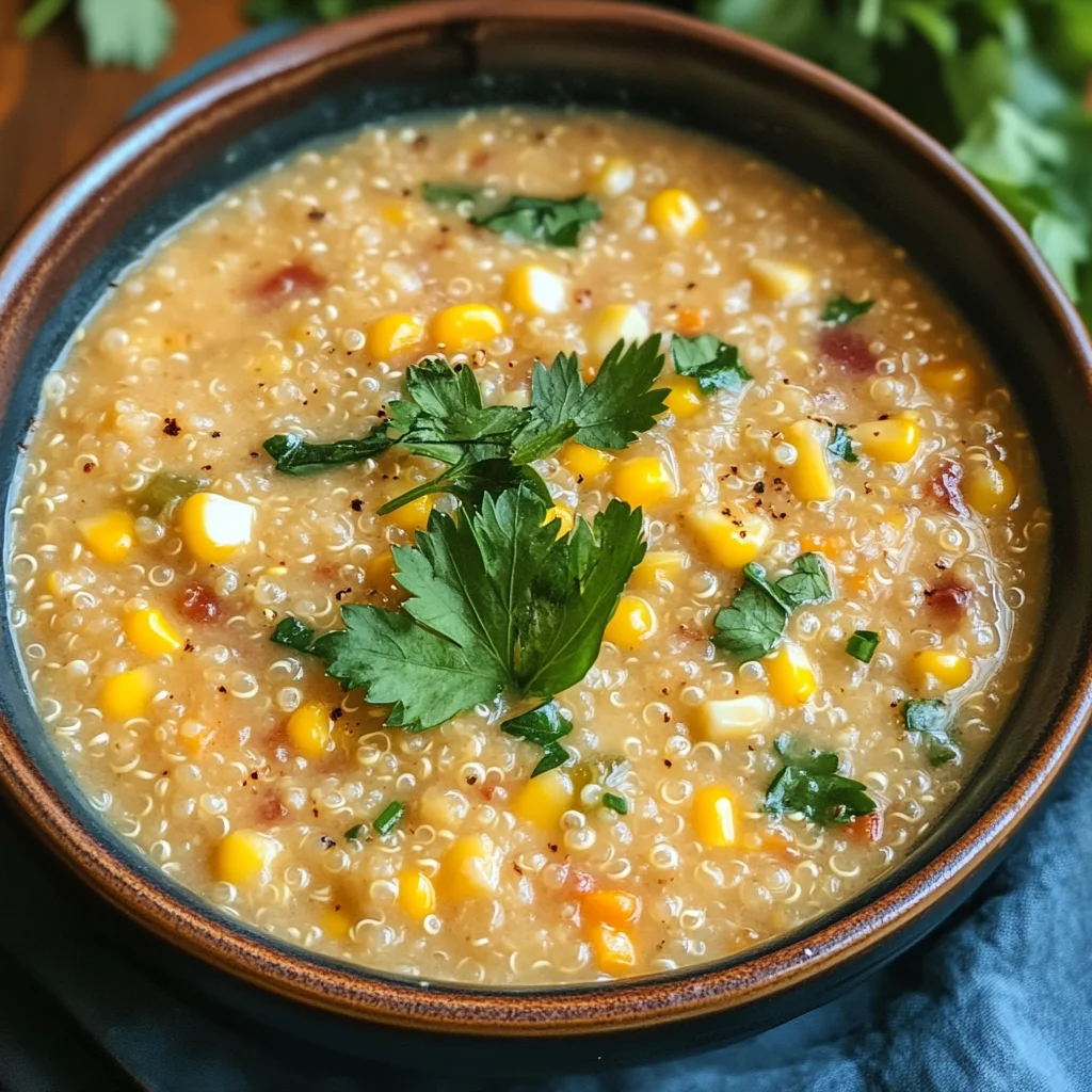 Quinoa Corn Chowder