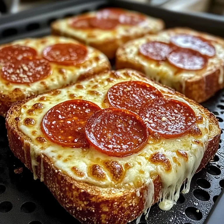 Air Fryer Pizza Toast: Crispy, Cheesy, and Ready in Minutes