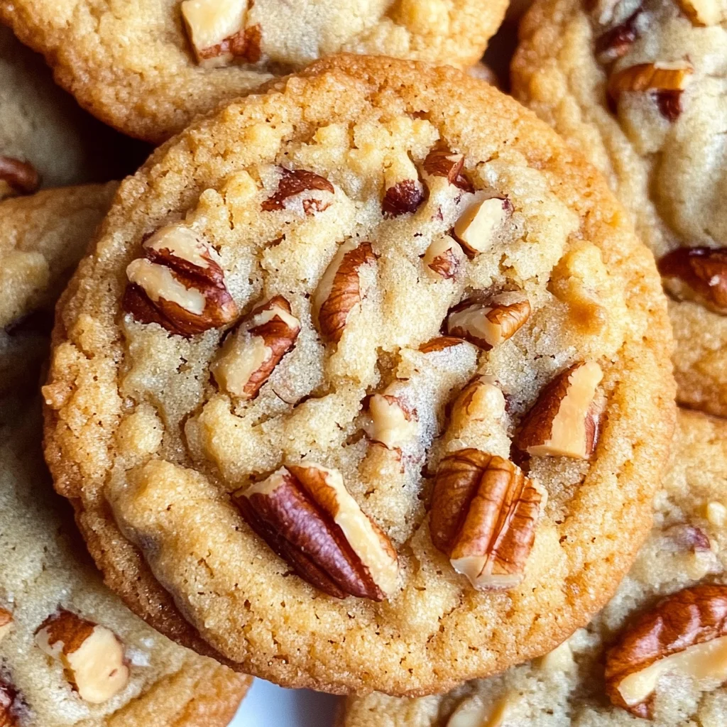 Butter Pecan Cookies