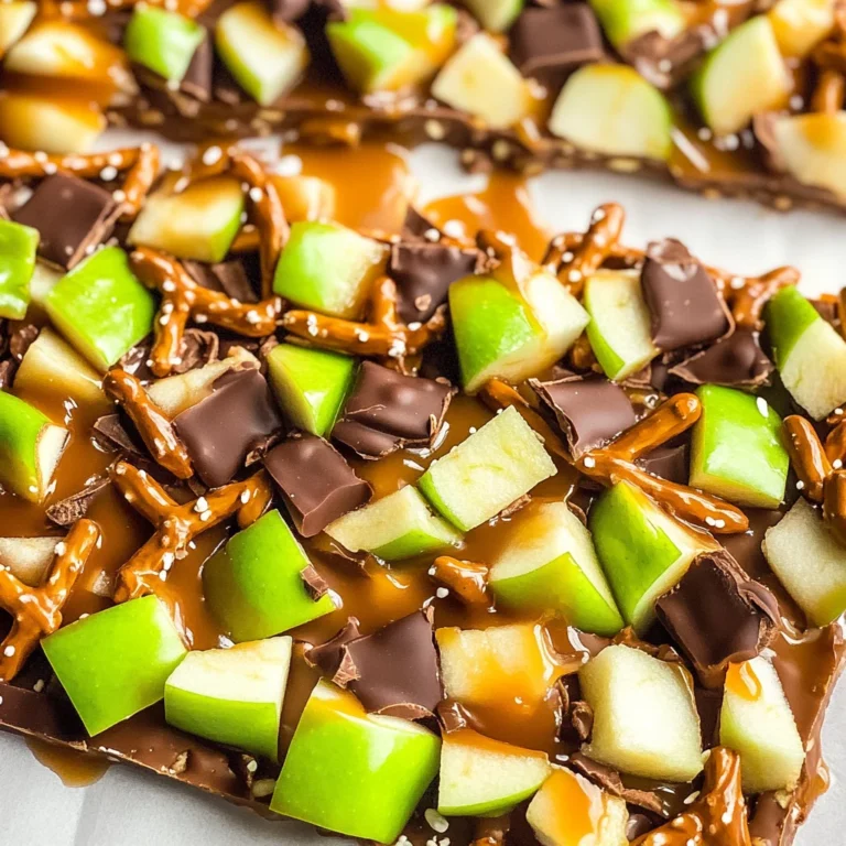 Caramel Apple Bark
