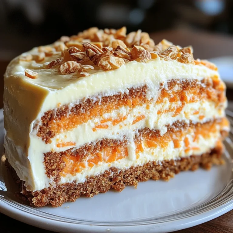 Carrot Cake Cheesecake Recipe – Easy Holiday Dessert
