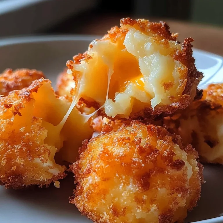 Crispy Mashed Potato Cheese Puffs