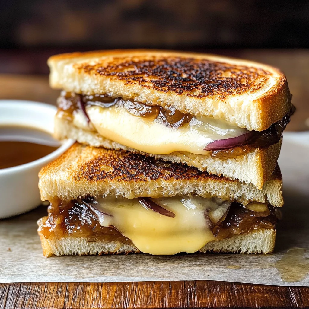 French Onion Grilled Cheese