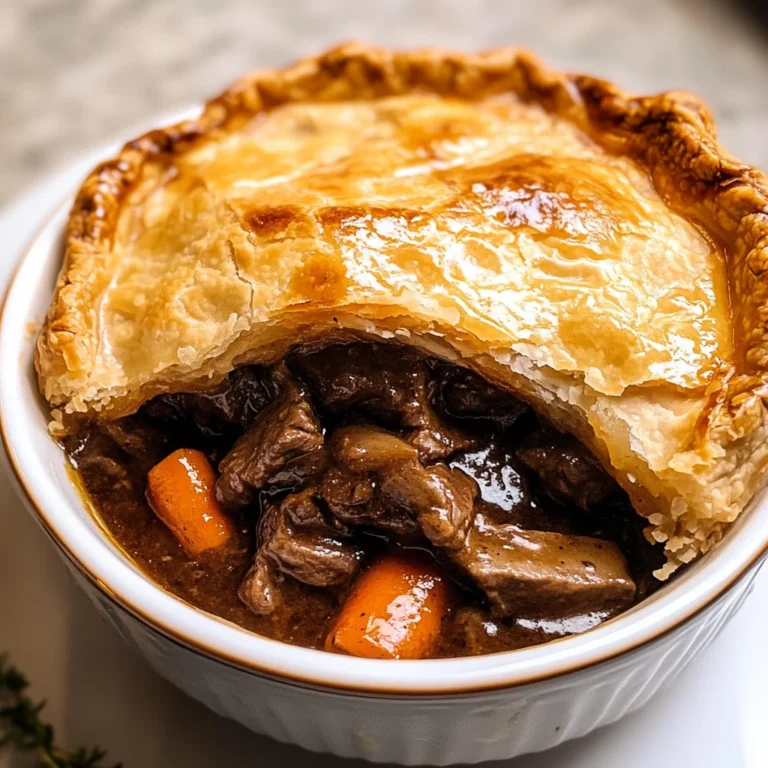 Guinness Braised Beef Pot Pie