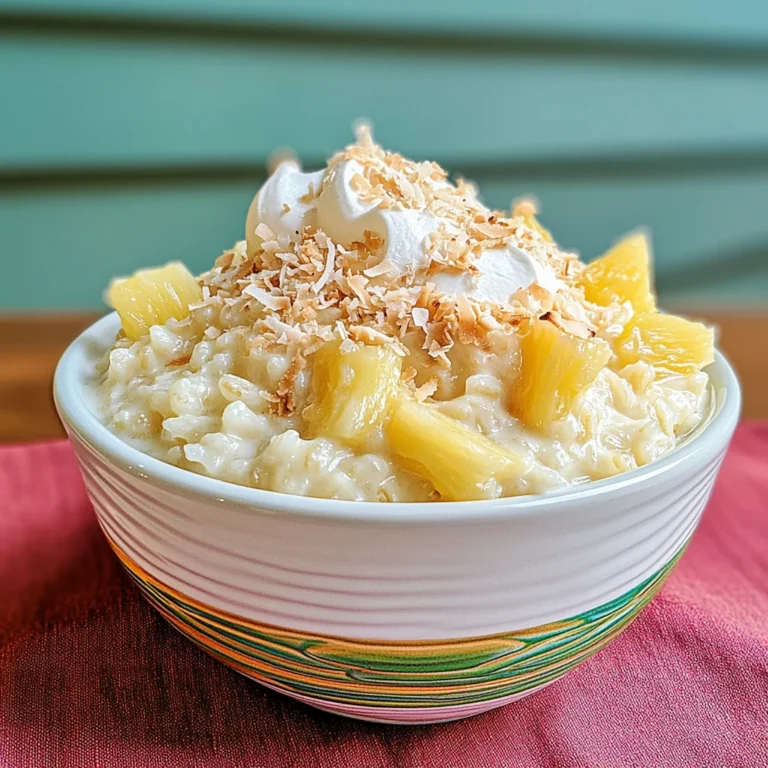 Hawaiian Rice Pudding {aka Rice Hawaiian}