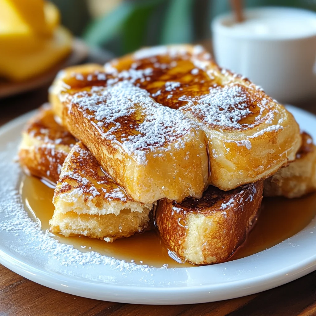 Hawaiian Roll French Toast Recipe: A Sweet and Comforting Breakfast Treat