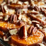 Honey Glazed Sweet Potato & Apple Casserole