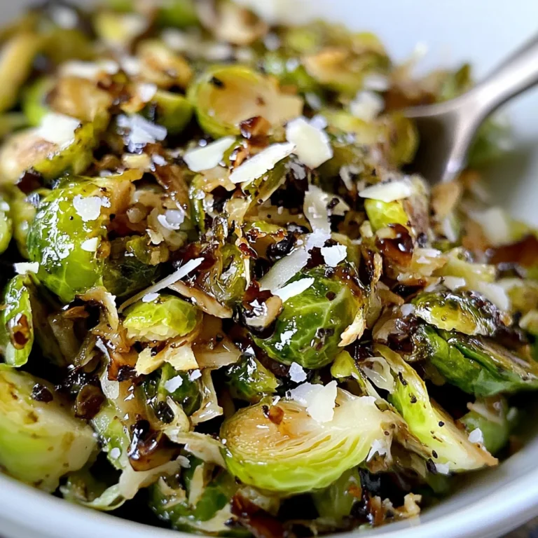 Keto Shredded Brussels Sprouts