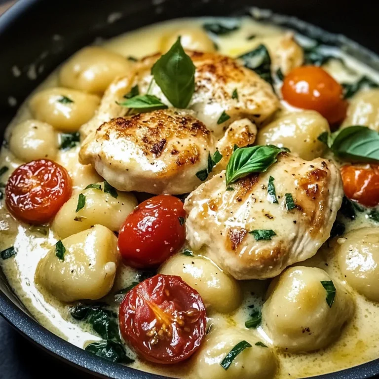 Lemon Chicken Gnocchi: Creamy One-Pot Dinner Delight