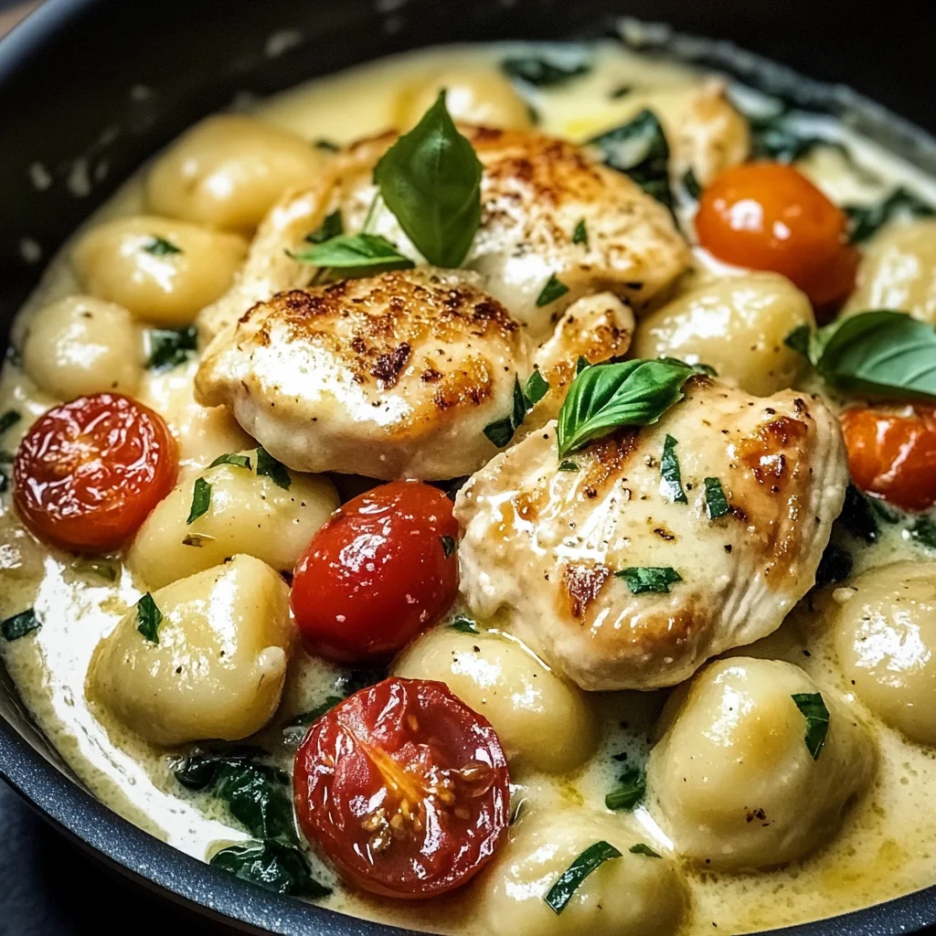 Lemon Chicken Gnocchi: Creamy One-Pot Dinner Delight