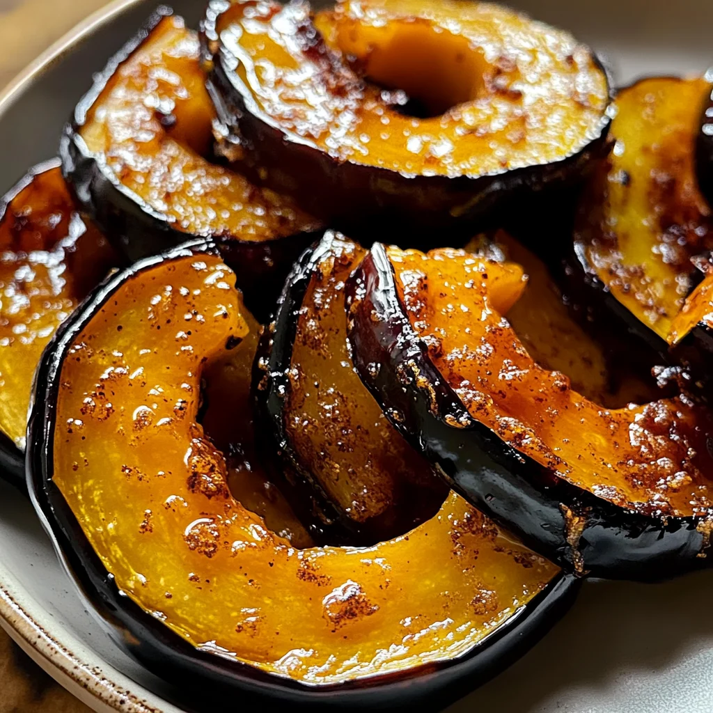 Maple Roasted Acorn Squash