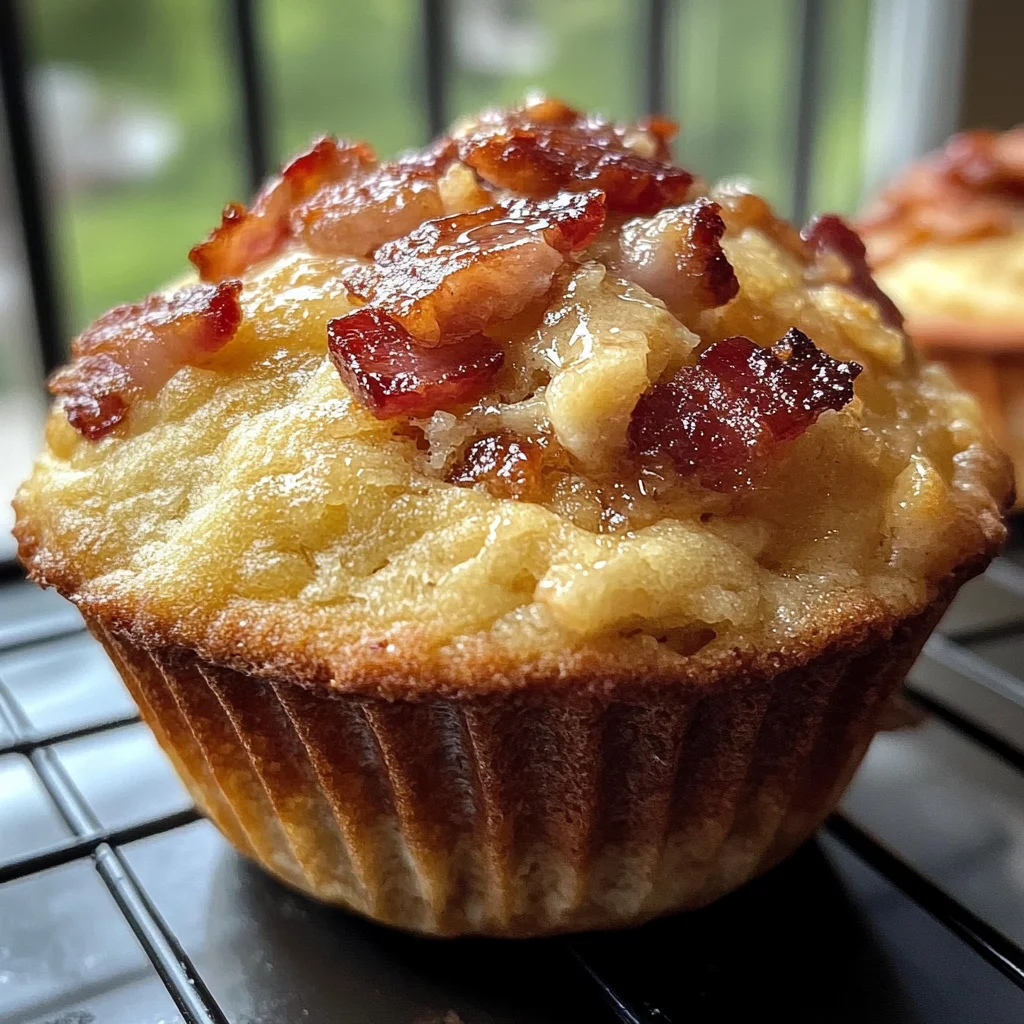 Maple Turkey Bacon Pancake Muffins: A Sweet 180-Calorie Delight