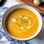 Pumpkin Apple Cider Bisque