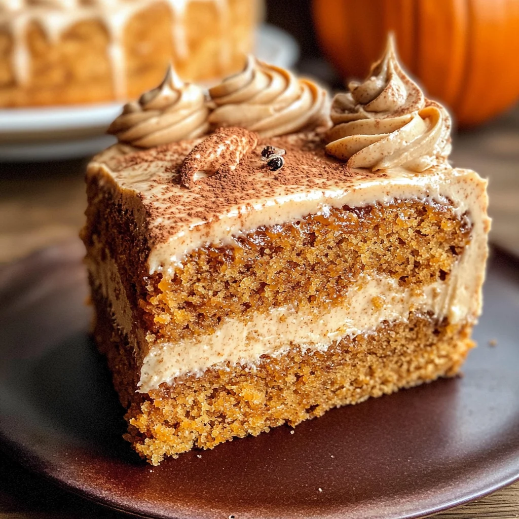 Pumpkin Spice Latte Cake