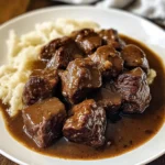 Sirloin Tips in Gravy – Easy Halal Beef Dinner Recipe