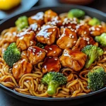 Chicken Teriyaki Noodles