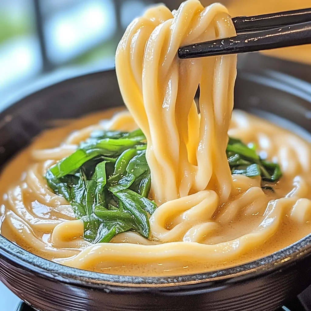 Creamy Miso Udon