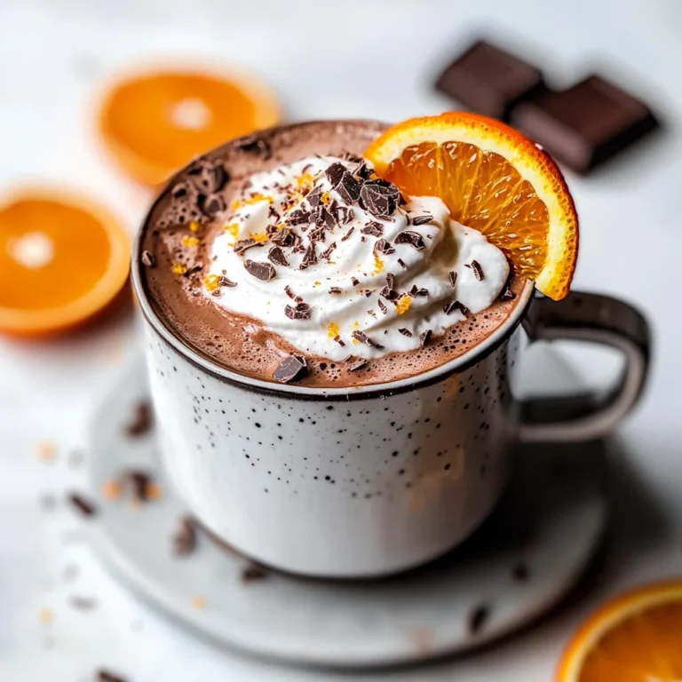 Orange Hot Chocolate