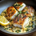 Pan-Seared Cod with Garlic Cream Sauce: An Amazing Ultimate Recipe