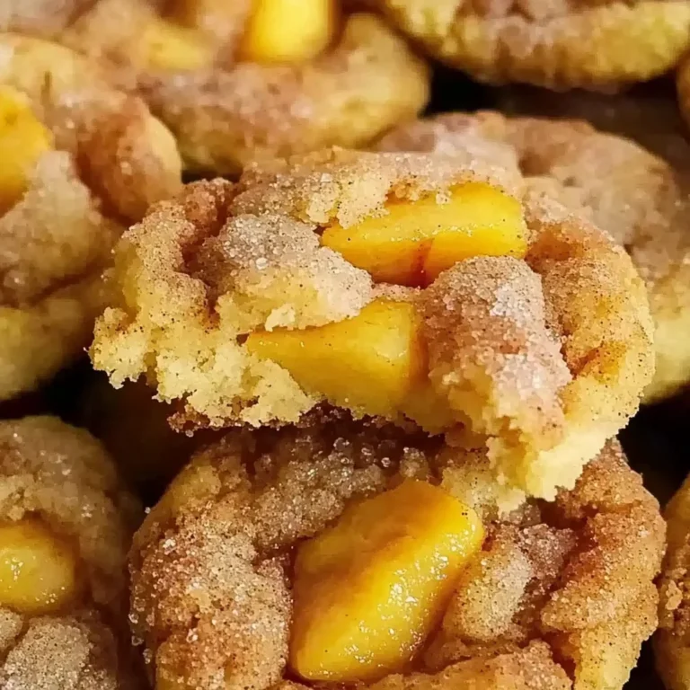 Peach Cobbler Cookies: Easy Recipe for Sweet Treats