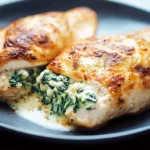 Spinach Stuffed Chicken Breasts