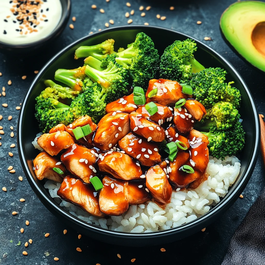 Sticky Chicken Rice Bowls Recipe: A Flavor-Packed, Quick Meal for Any Occasion