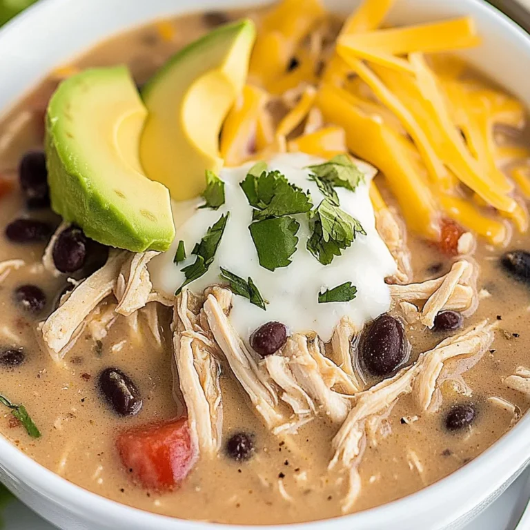 Crockpot White Chicken Chili
