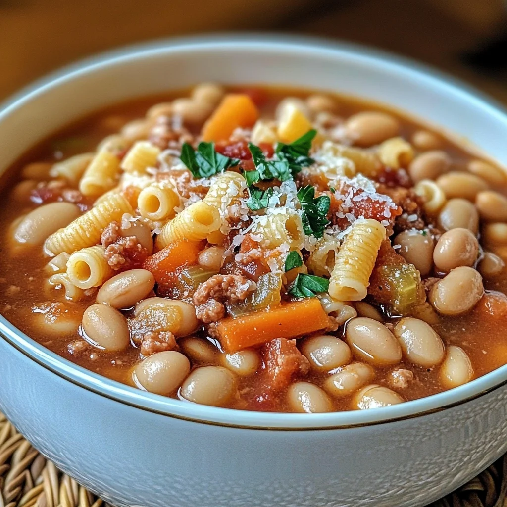 Pasta Fagioli Recipe: A Classic Italian Delight