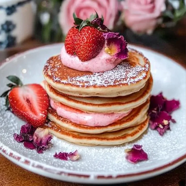 Rose Water Pancakes