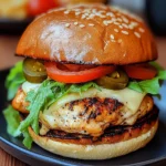 Spicy Chipotle Chicken Burger