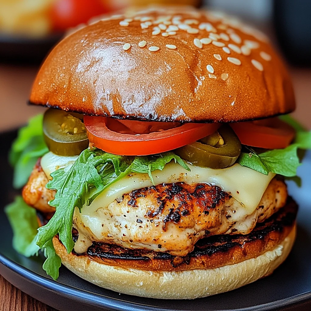 Spicy Chipotle Chicken Burger