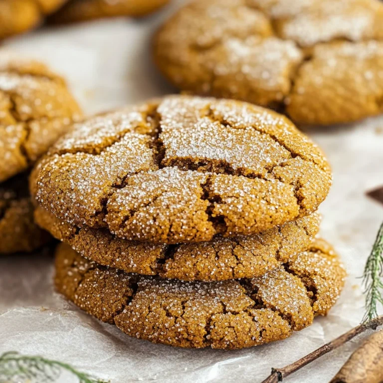 Starbucks Copycat Ginger Molasses Cookies