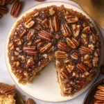 Vegan Pecan Upside Down Cake