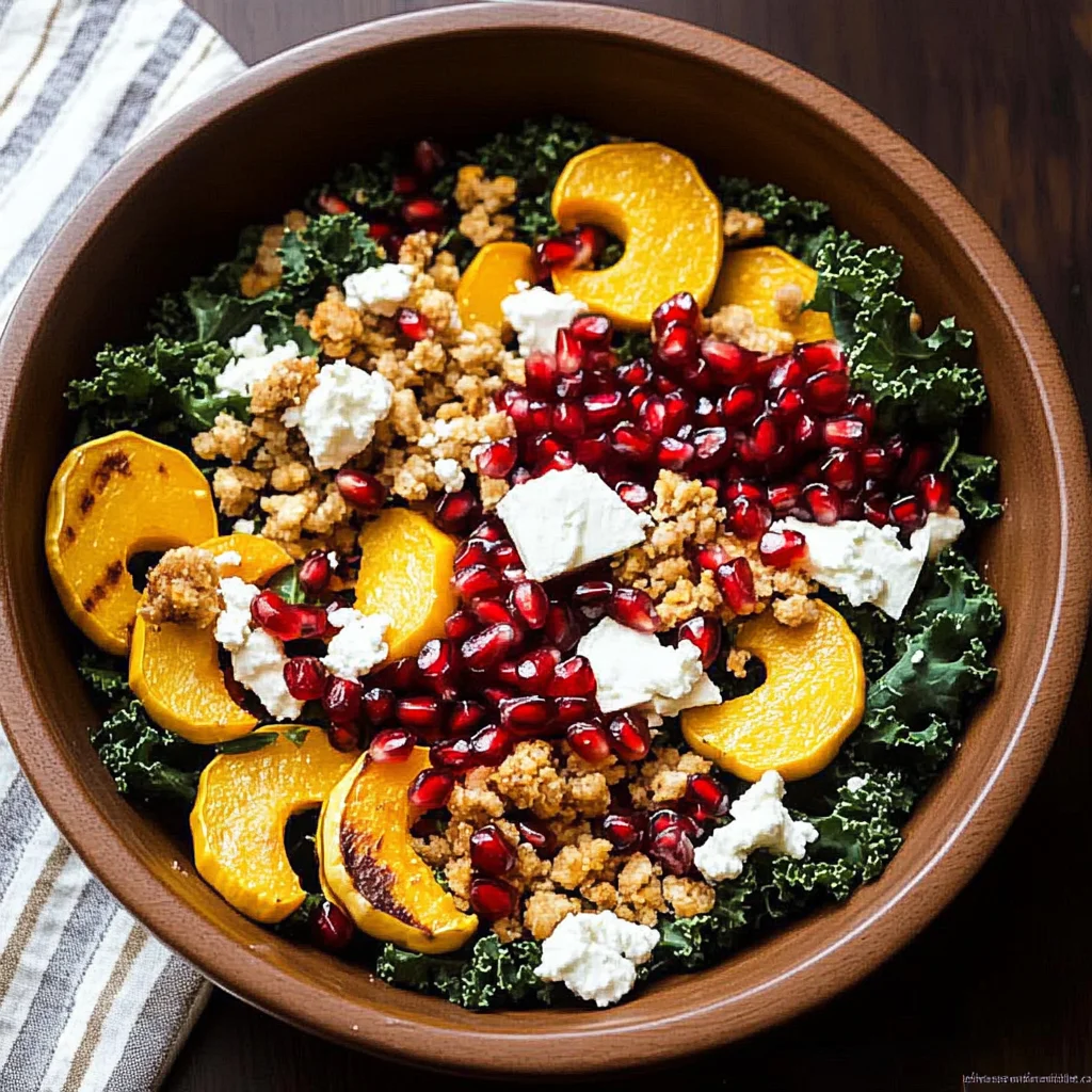 Autumn Harvest Salad with Pomegranates