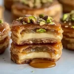 Baklava Cream Sandwich Cookies - Sweet and Nutty Treats