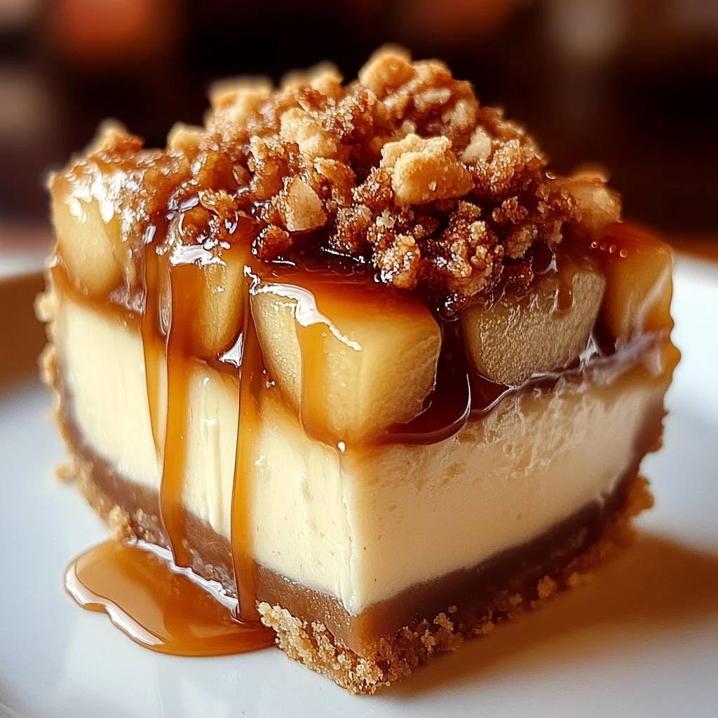 Caramel Apple Cheesecake Dream Pie will wow guests!