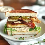 Crunchy Fried Green Tomato BLT Sandwich - Alrightwithme