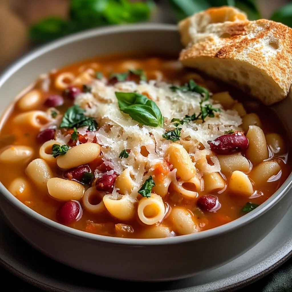 Hearty Pasta Fagioli Recipe