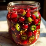 Sweet & Spicy Cranberry Jalapeño Cowboy Candy:1Amazing Treat
