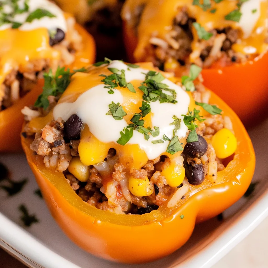 Taco Stuffed Peppers