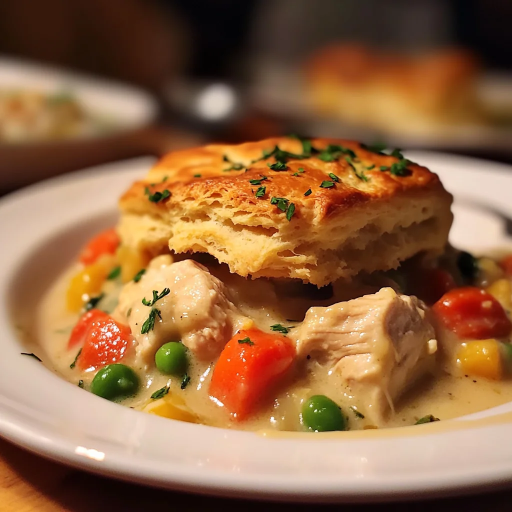 red lobster biscuit chicken pot pie